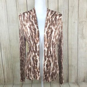 Chico’s Duster Fall Cardigan Size 0 Long Sleeves